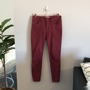✨ Madewell 9" High-Rise Skinny Jeans, Size 27
